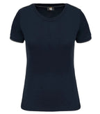 Ladies' Short-Sleeved Day To Day T-shirt Navy/Silver