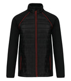 Unisex Dual-Fabric Day To Day Jacket Black/Red