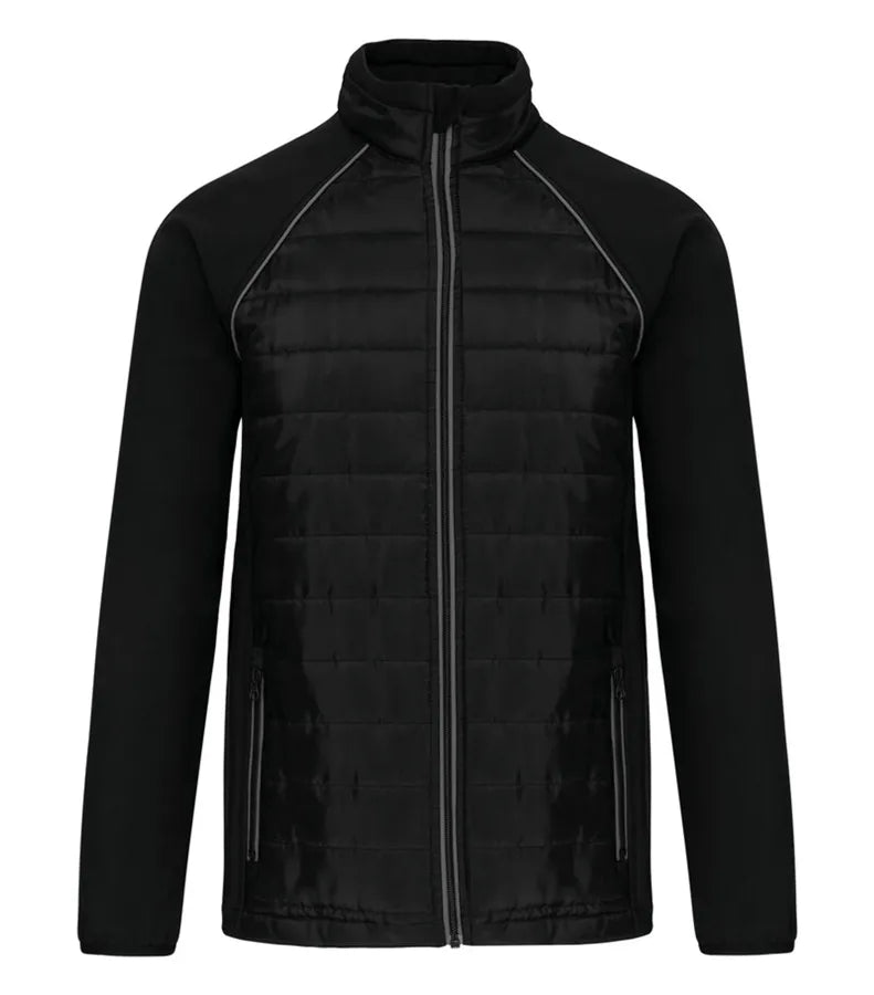 Unisex Dual-Fabric Day To Day Jacket Black/Silver