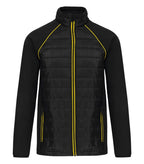 Unisex Dual-Fabric Day To Day Jacket Black/Yellow