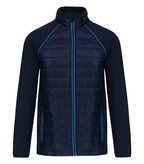 Unisex Dual-Fabric Day To Day Jacket Navy/LightRoyalBlue