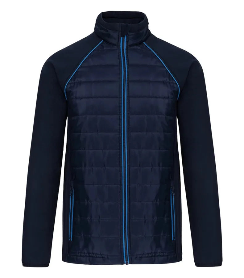 Unisex Dual-Fabric Day To Day Jacket Navy/LightRoyalBlue