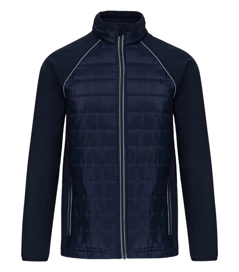 Unisex Dual-Fabric Day To Day Jacket Navy/Silver