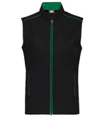 Men's Day To Day Gilet Black/KellyGreen