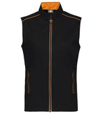 Men's Day To Day Gilet Black/Orange