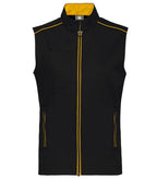 Men's Day To Day Gilet Black/Yellow