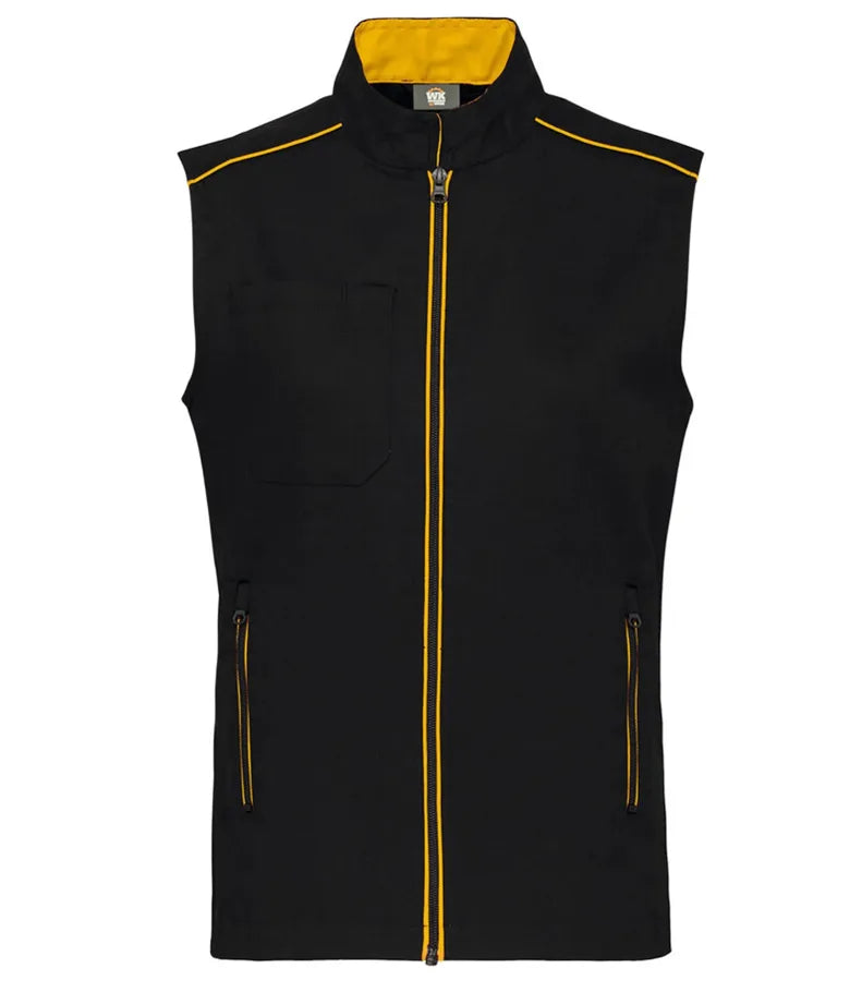 Men's Day To Day Gilet Black/Yellow