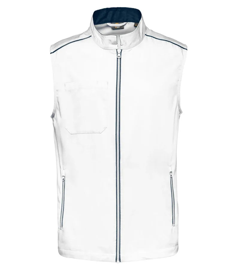 Men's Day To Day Gilet White/Navy