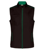 Ladies' Day To Day Gilet Black/KellyGreen