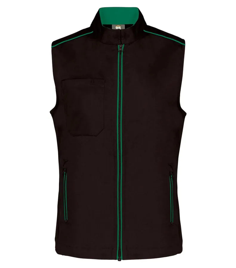 Ladies' Day To Day Gilet Black/KellyGreen