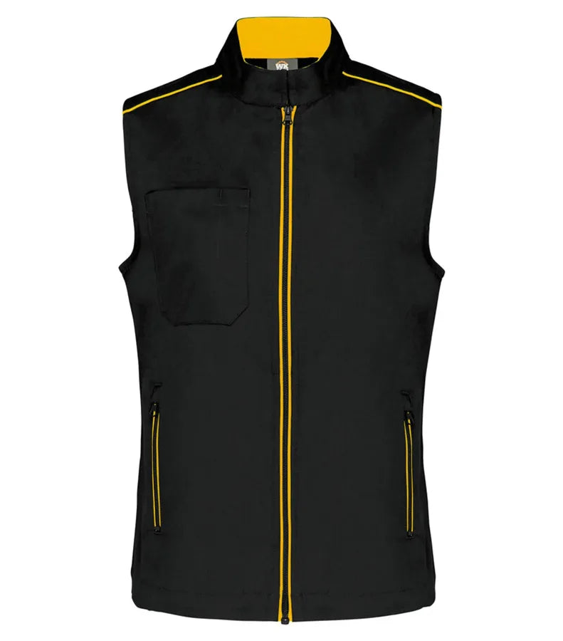 Ladies' Day To Day Gilet Black/Yellow
