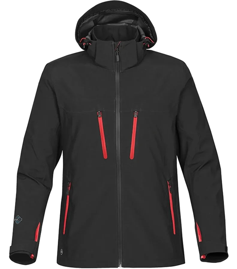 Patrol Softshell Black/BrightRed