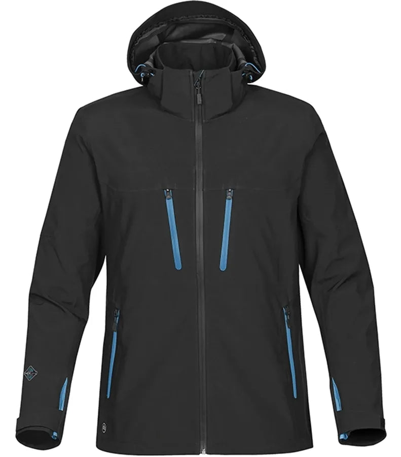 Patrol Softshell Black/ElectricBlue