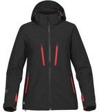 Women´s Patrol Softshell Black/BrightRed
