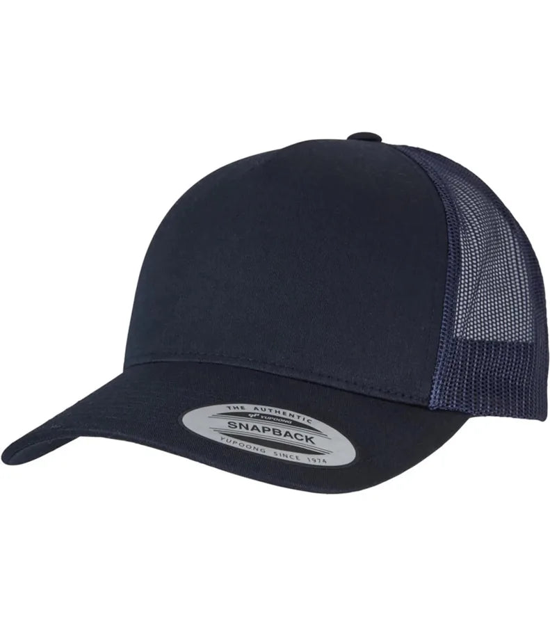 5-Panel Retro Trucker Cap DarkNavy/Navy