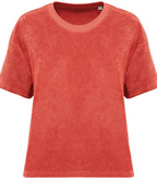 Ladies Towel Terry Tee Paprika