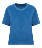 Ladies Towel Terry Tee RivieraBlue