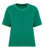 Ladies Towel Terry Tee MalachiteGreen