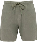Men's Terry Towel shorts AlmondGreen