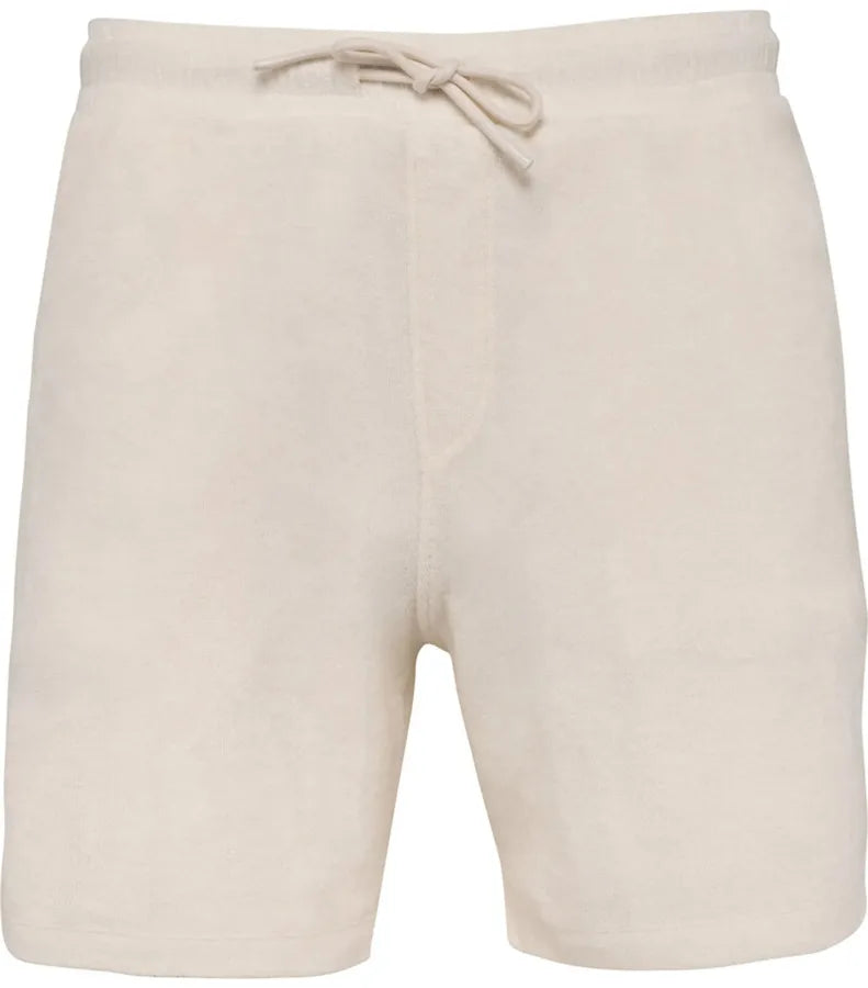 Men's Terry Towel shorts Ivory