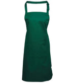 Colours bib apron with pocket Bottle