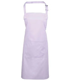 Colours bib apron with pocket Lilac