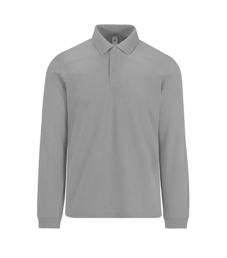 B&C My Polo 180 LSL SportGrey