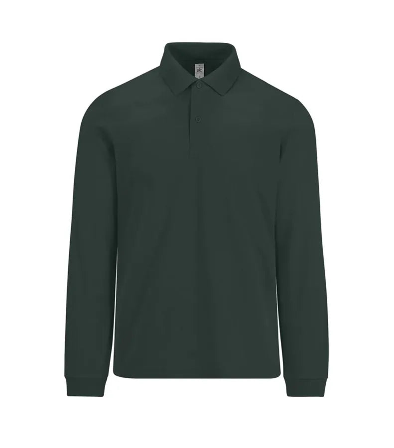 B&C My Polo 180 LSL DarkForest