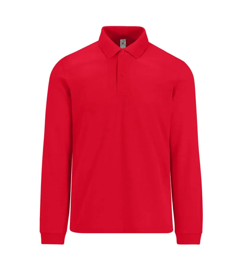 B&C My Polo 210 LSL Red