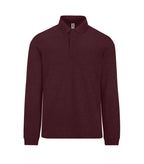 B&C My Polo 210 LSL HeatherBurgundy