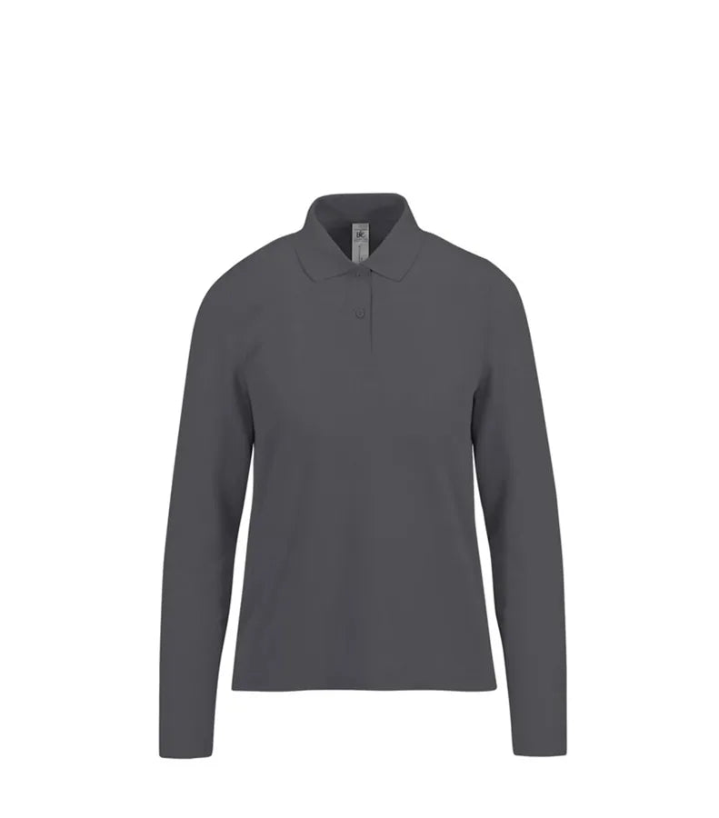 B&C My Polo 210 LSL/Woman DarkGrey
