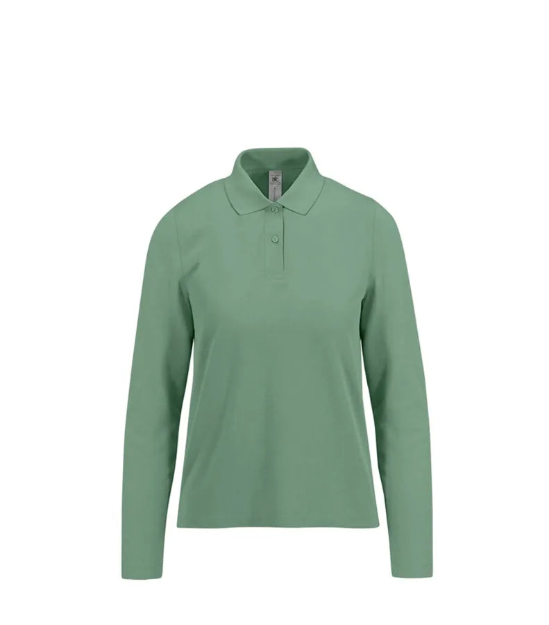 B&C My Polo 210 LSL/Woman AmalfiGreen