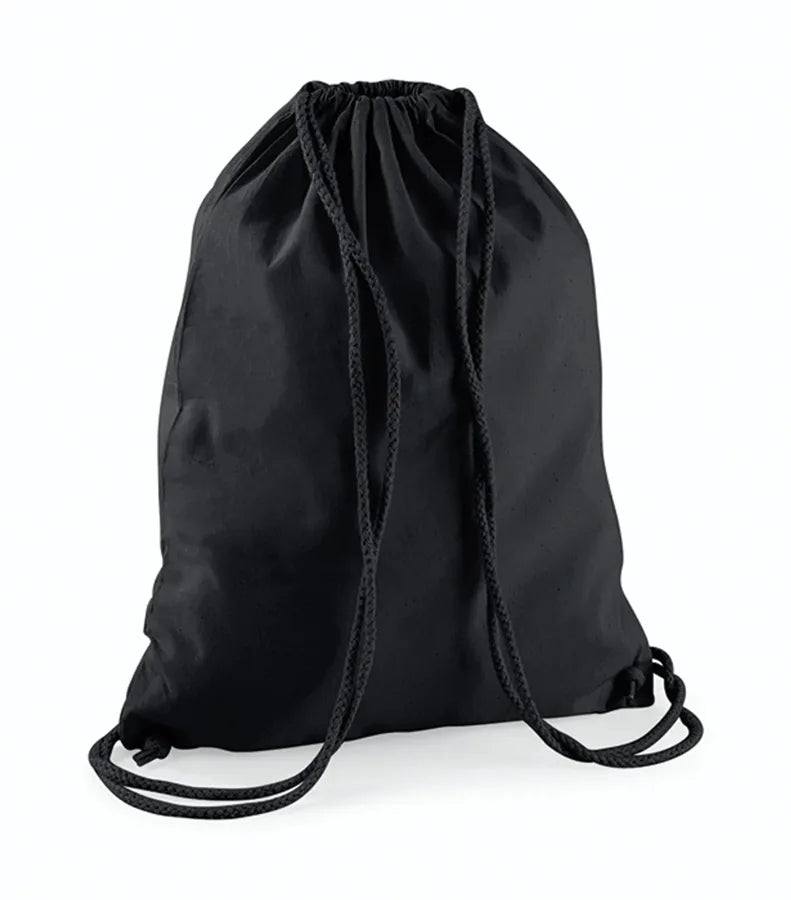 Cotton Gymsac Black/Black
