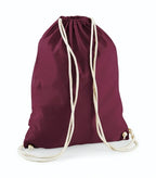 Cotton Gymsac Burgundy