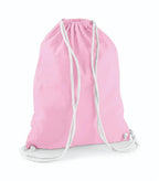 Cotton Gymsac ClassicPink/White