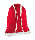 Cotton Gymsac ClassicRed