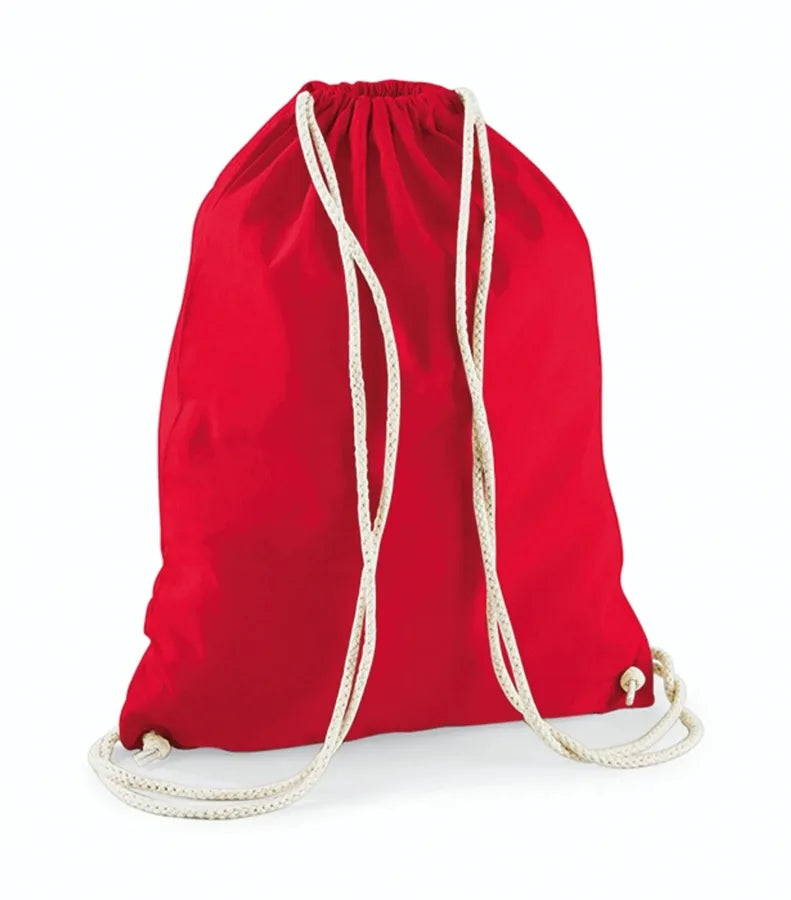 Cotton Gymsac ClassicRed