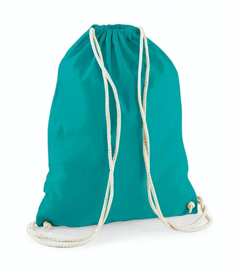 Cotton Gymsac Emerald