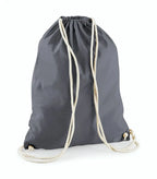 Cotton Gymsac GraphiteGrey