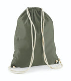 Cotton Gymsac OliveGreen