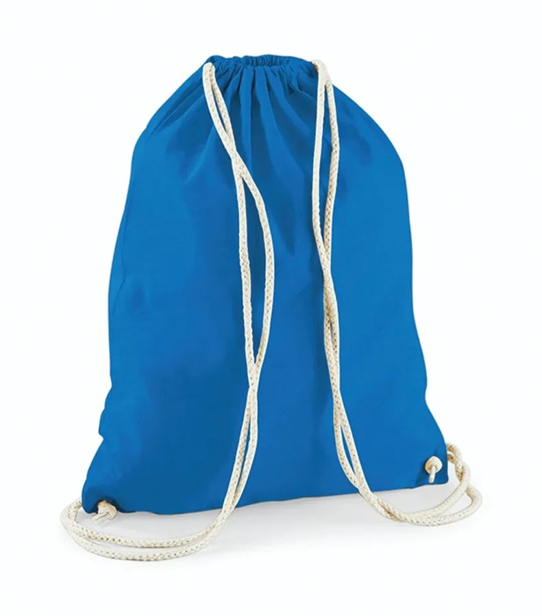 Cotton Gymsac SapphireBlue