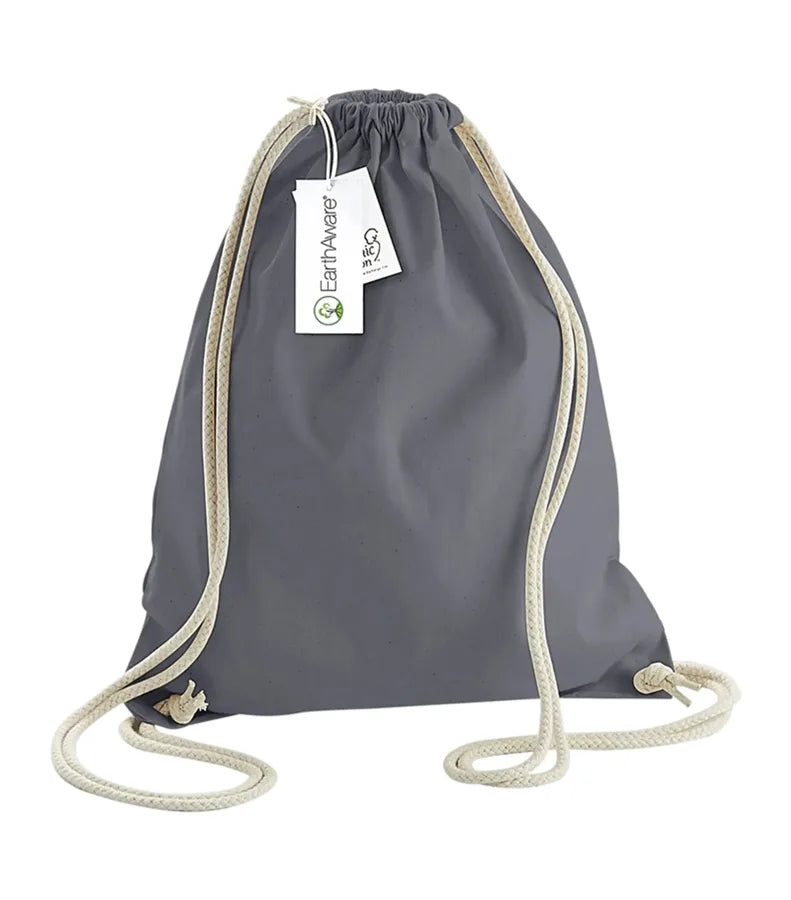 EarthAware® Organic Gymsac GraphiteGrey