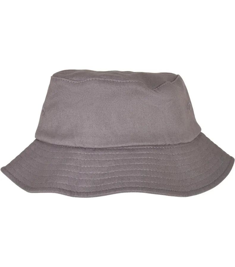 Flexfit Cotton Twill Bucket Hat Kids Grey