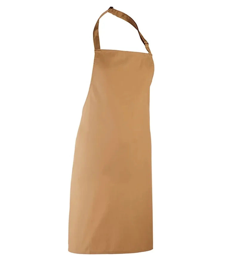 Colours bib apron Camel