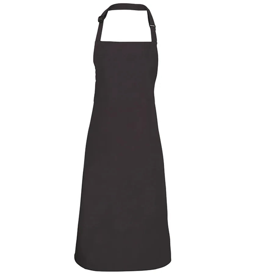 Colours bib apron Charcoal