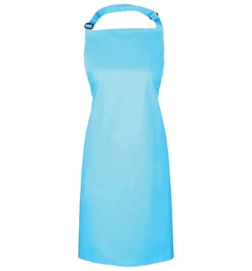 Colours bib apron Cyan
