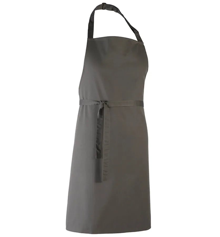 Colours bib apron DarkGrey