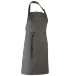 Colours bib apron DarkGrey