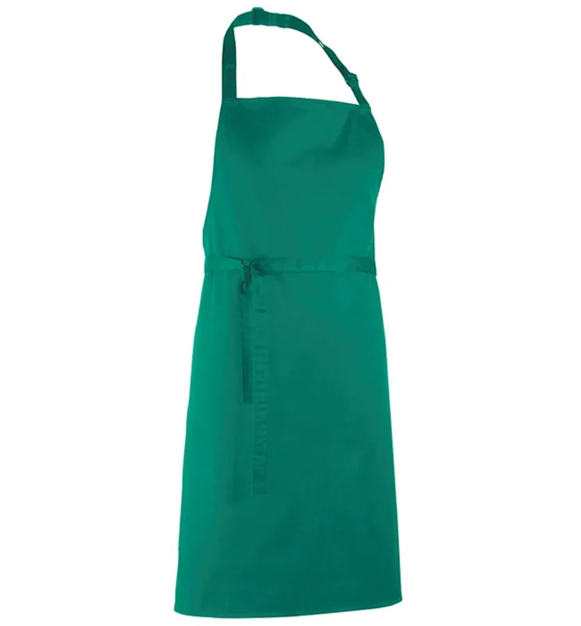 Colours bib apron Emerald