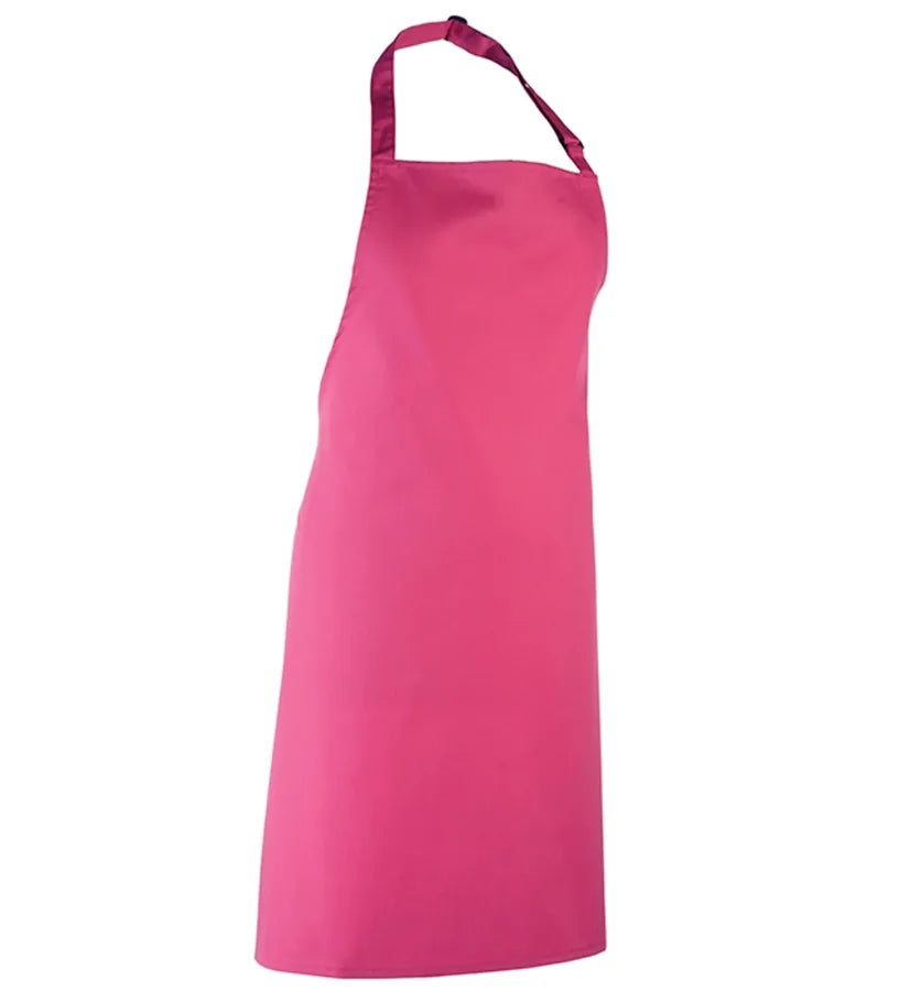 Colours bib apron HotPink